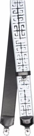 Givenchy logo-print detachable shoulder strap - women - Calf Leather - OS - Black