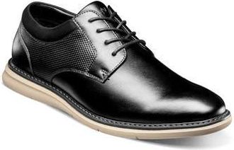 Nunn Bush Chase Plain Toe Derby - Wide Width Available in Black Multi at Nordstrom Rack, Size 8.5