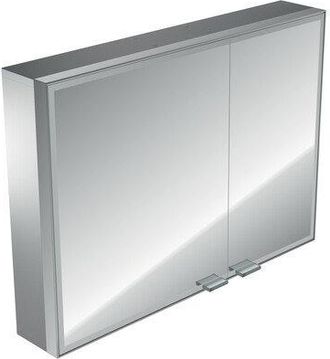 Emco Armario Con Espejo Iluminado Emco Asis Prestige, Modelo De Superficie, Puerta Ancha A La Izquierda, 887mm, Cumplimiento: Sin Bluetooth - 989706043