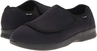Propét Cush N Foot Mens Slip on Shoes Black : 7.5 X (3E), Textile