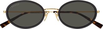 Gucci Gg1980S Linea Emblem Sunglasses