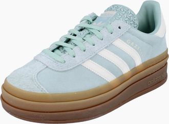 adidas Womens Adidas Originals Gazelle Bold Womens Trainers Sneakers JS3902 - Blue - Size: 5.5