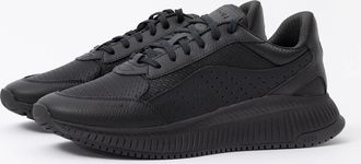 HUGO BOSS Mens BOSS Orange TTNM EVO Mens Trainers with Monogram Jacquard - Black 005 - Size: 11