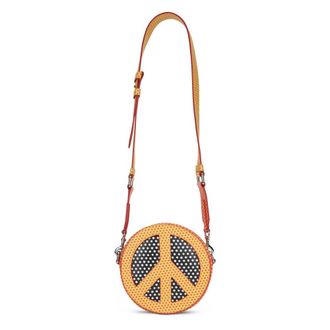 Moschino Round Shoulder Bag - female - Moschino - Cross Body Bags - Yellow - ONE SIZE - Bags