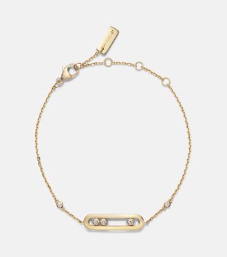 Messika Pulsera Baby Move de oro de 18 ct con diamantes