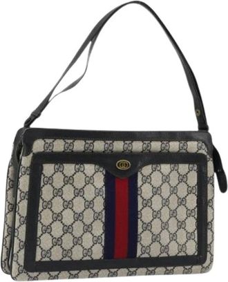 Gucci Pre-owned Shoulder Bags, female, Multicolor, Size: ONE SIZE Pre-owned Vintage Shoulder Bag