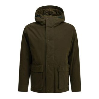 Herno Gewatteerde Parka - Heren - Jassen - Groen - Maat: S