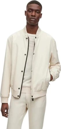 HUGO BOSS Giubbino - Heren - Jassen - Wit - Maat: S