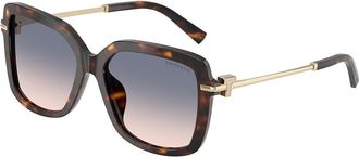 Tiffany & Co. TF4252B 801516 Womens Sunglasses Tortoiseshell Size 55