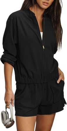Rhone Mirage Jacket in Pure Black at Nordstrom, Size X-Large