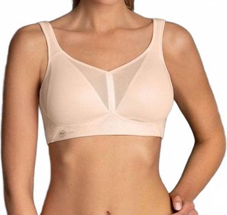 Anita Air Control Deltapad Sports Bra In Smart Rose