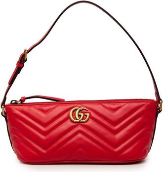 Gucci Pre-owned Gucci GG Marmont Matelasse Calfskin Shoulder Bag Ladies 4IZTVA8CYMCD1MGU