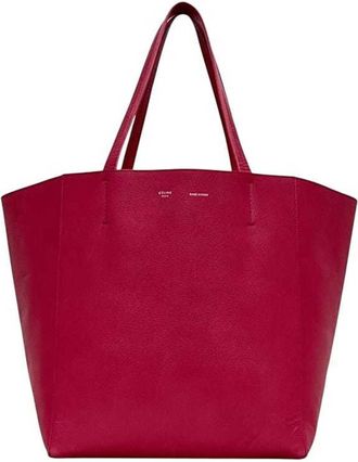 Celine Pink Leather Tote Bag (Pre-Owned)