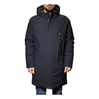 RefrigiWear Hombre, Abrigos, Azul, Talla: S
