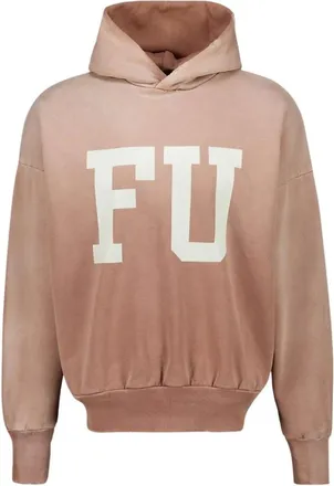 Fear of God Hoodies & sweatvesten, Heren, Beige, M, Katoen, Educate Hooded Sweatshirt