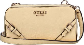 Guess Tassen, Dames, Geel, ONE Size, Leer, Bramina Crossbody Tas