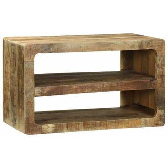 vidaXL Mobile tv Marrone 60 x 32 x 36 cm Legno massello di mango - Vidaxl