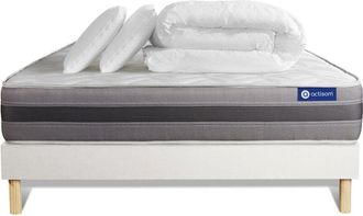 Actisom Pack Colch&oacute;n Blanco Espuma Viscoel&aacute;stica 160 X 200