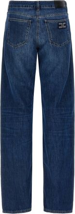 Elisabetta Franchi Palazzo Jeans - Blue