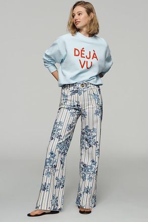 Maeve The Colette High-Rise Wide-Leg Jeans by Maeve