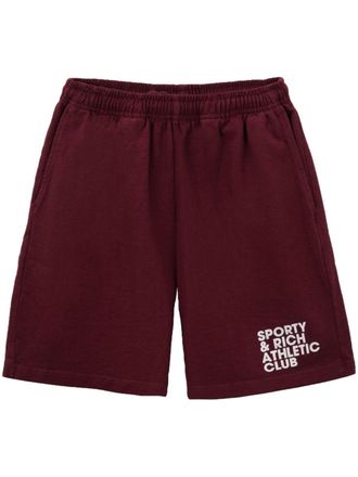 Sporty & Rich Exercise Often Gym shorts - Red