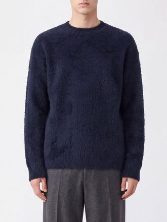 Roberto Collina Maglia girocollo in misto cotone con spalle cadute