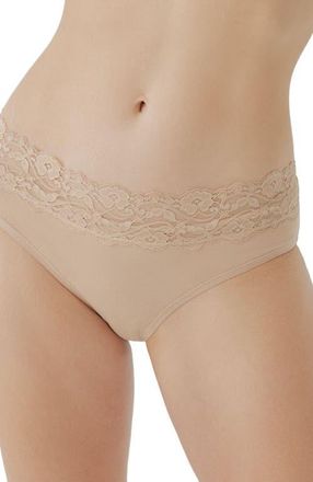 Pact Lace Waist Brief 3-Pack in Beloved Basics at Nordstrom, Size 3X-Large