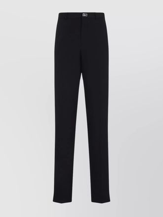 Givenchy slim fit straight leg wool trousers