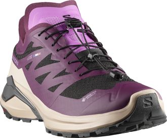 Salomon Trailrunningschuh SALOMON XA META GORE-TEX MADE IN FRANCE, Damen, Gr. 38,5, schwarz, winter bloom, iris orchid, Synthetik, Textil, Schuhe Trailrunning