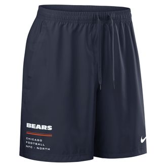 Nike Chicago Bears Nike Mens NFL Woven Shorts in Blue | 04PW41L7Q-YSJ