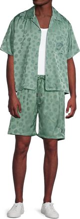 Honor The Gift Polka Dot Short In Green