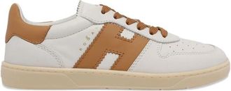 Hogan Cool Sneakers - Dames - Sneakers - Wit - 38 EU - Leer - Schoenen