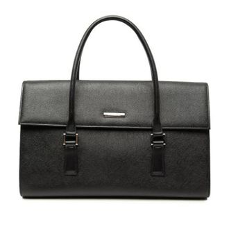 Burberry Pre-owned Handbags, female, Black, Size: ONE SIZE Pre-owned Front Flap Handbag