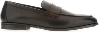 Doucal's Stijlvolle Loafers - Heren - Loafers - Bruin - 41 EU - Leer - Schoenen