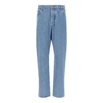 Thom Browne Heren, Jeans, Blauw, Maat: XL Denim