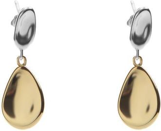 Argento Vivo Two-Tone Pebble Drop Earrings in Gold/Silver at Nordstrom