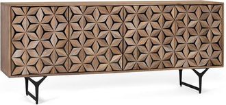 Giner&Colomer Design Sideboard Mysore 4-türig, 177 x 74 cm