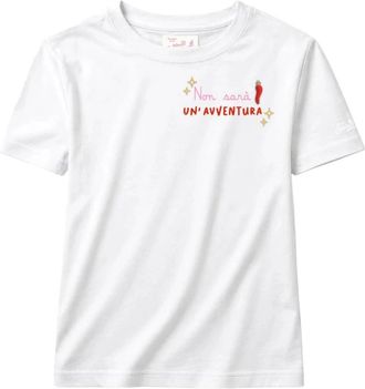MC2 Saint Barth Emilie Katoenen T-shirt - Dames - T-shirts - Wit - XS - Katoen - Tops