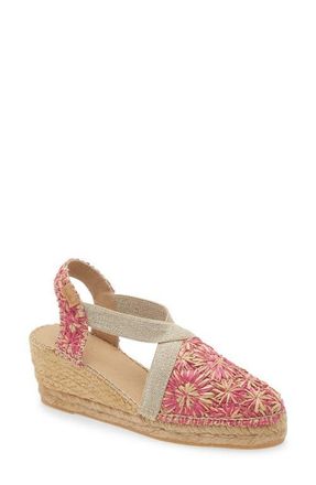 Toni Pons Terra Wedge Sandal in Rosa at Nordstrom, Size 7-7.5Us