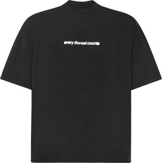 BONSAI Hombre, Camisetas, Negro, Talla: L