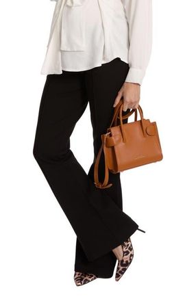 Cache Coeur Fabio Maternity Flare Trousers in Black at Nordstrom, Size X-Large