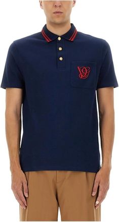 Valentino Hombre, Camisetas, Azul, Talla: XL