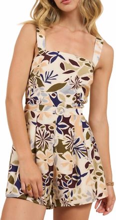 Sadie & Sage Open Road Romper In Multi