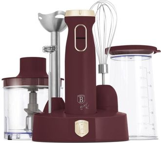 Berlinger Haus Berlinger Haus Berlinger Haus Batidora De Mano 6 En 1, 800w, Control De Velocidad Variable, Cuchilla De Titanio, Accesorios Incluidos (vaso Medidor, P