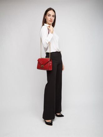 Michael Kors Womens Shoulder Bag Cherry Polyurethane - Shoulder-Bags
