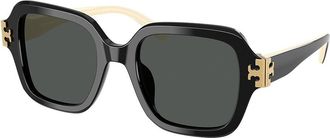 Tory Burch TY7231U 170987 Womens Sunglasses Black Size 51