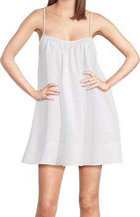 Solid & Striped Lindsay Mini Dress In White