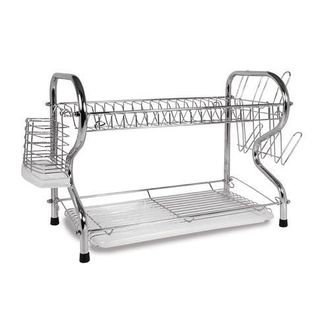 Better Chef 16-inch 2 Level Dish Rack in Silver at Nordstrom