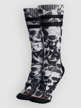 Loose Riders Global Alliance Skulls Sokken zwart