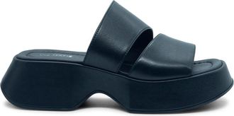 Vic Matié Schoenen, Dames, Zwart, 38 EU, Leer, Mini Yoko sandal bands black